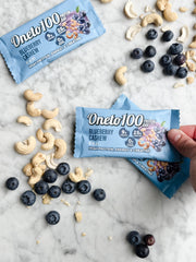 Proteinbar Blåbär/Cashew 40 g x 24, spara 157 kr!