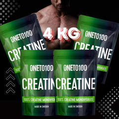 MEGAPACK Kreatin 4 st x 1kg, 199 kr/kg