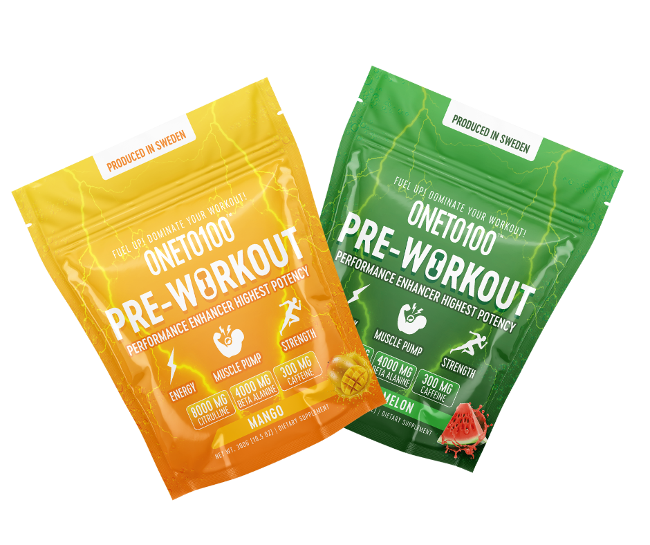 2 Nya smaker Pre Workout