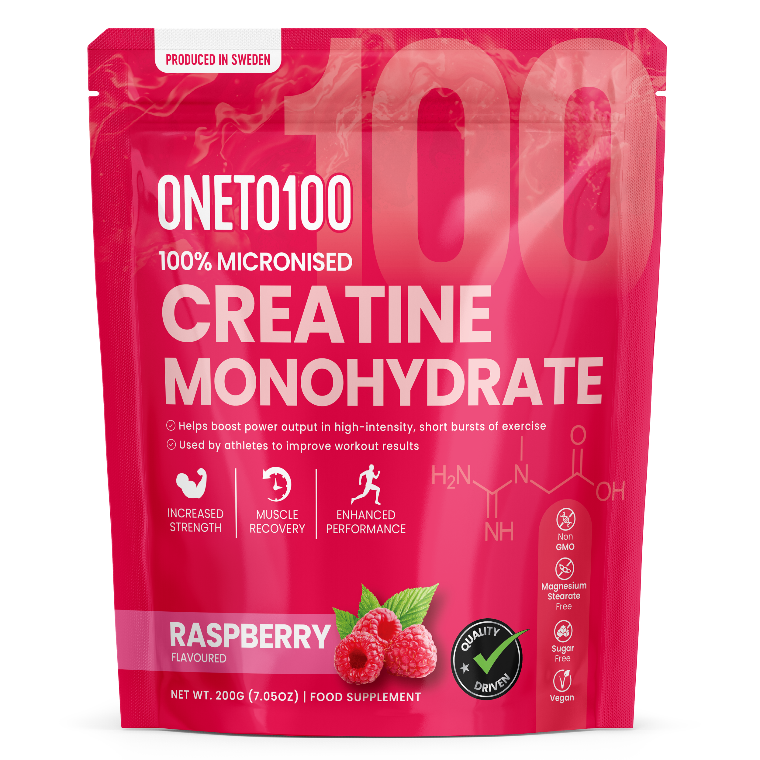 Kreatin Raspberry 200 g