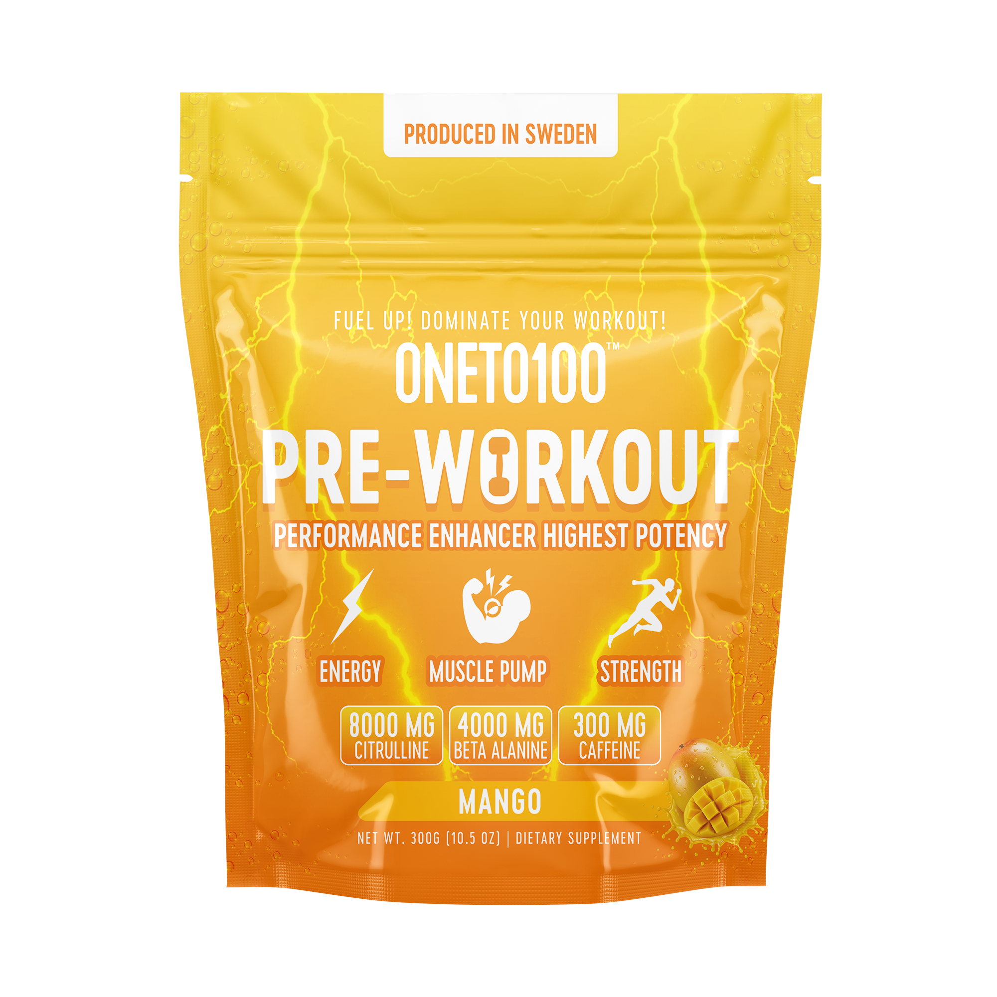 Pre workout 4 pack, SUPERDEAL 99 kr/st