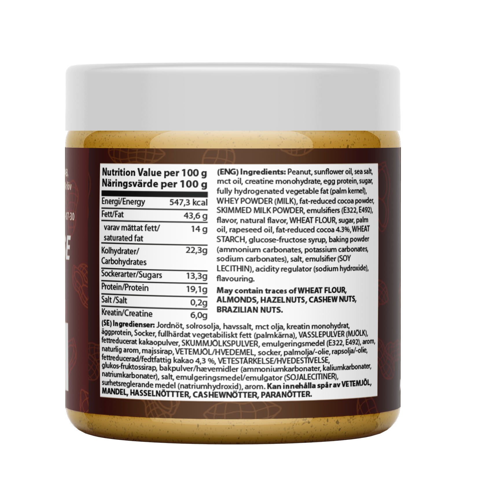 Peanut Power Spread Cookie Carnage 250 g