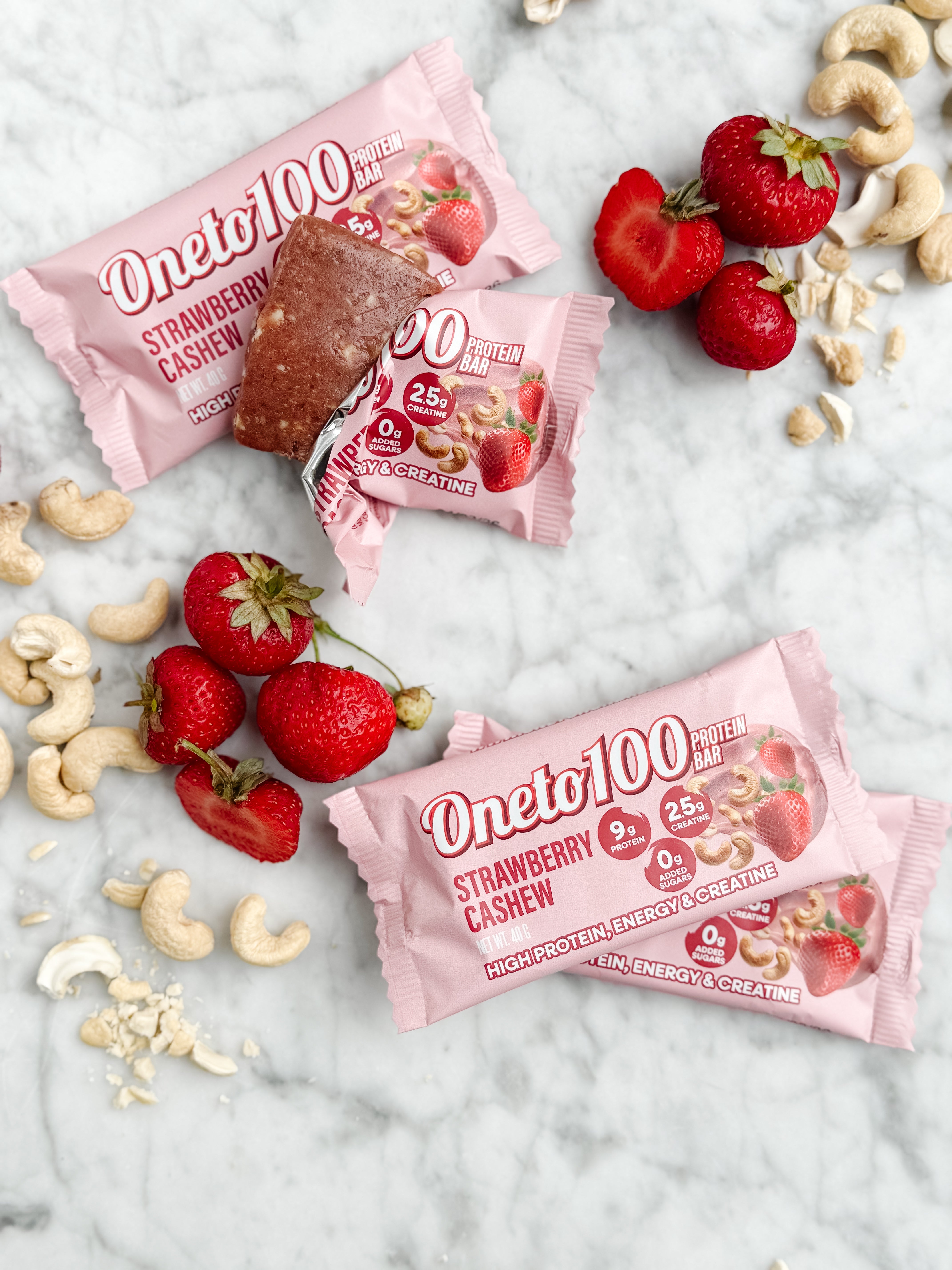 ProteinBar Strawberry/Cashew 40 g