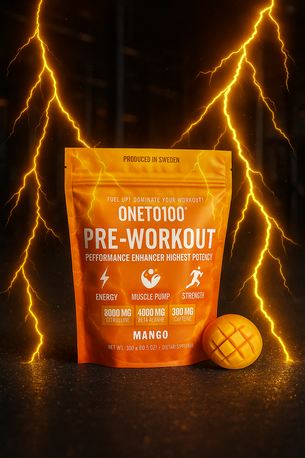 Pre workout Mango 300 g