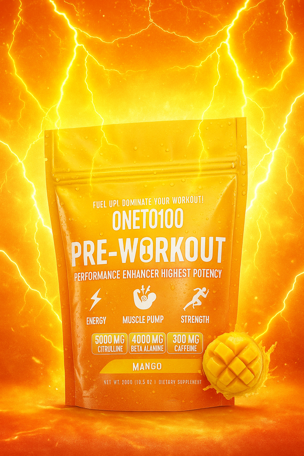 Pre workout Mango 300 g