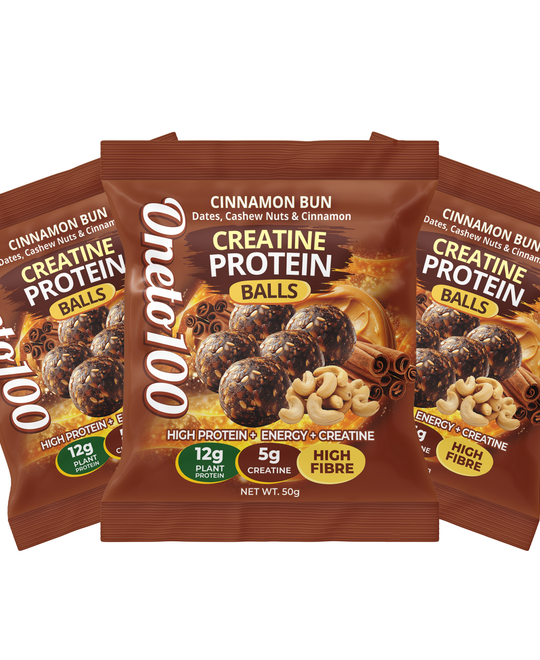 Kreatin Protein balls Cinnamon Bun 50 g x 3 st