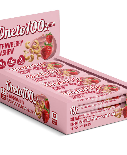 Proteinbar Strawberry/Cashew 40 g x 24, spara 157 kr