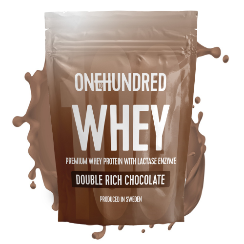 Whey Double Rich Chocolate 1 kg KORT DATUM 2025-12-31