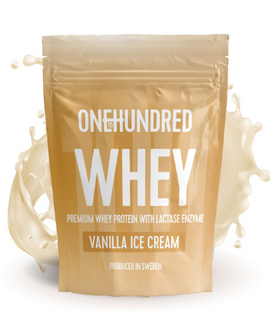 WHEY Vanilla Ice cream 1 kg KORT DATUM 2025-12-31